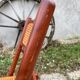 Pair of Italian folding chairs in vintage canning