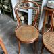 2 Thonet chairs no. 31 in bent beech and caning