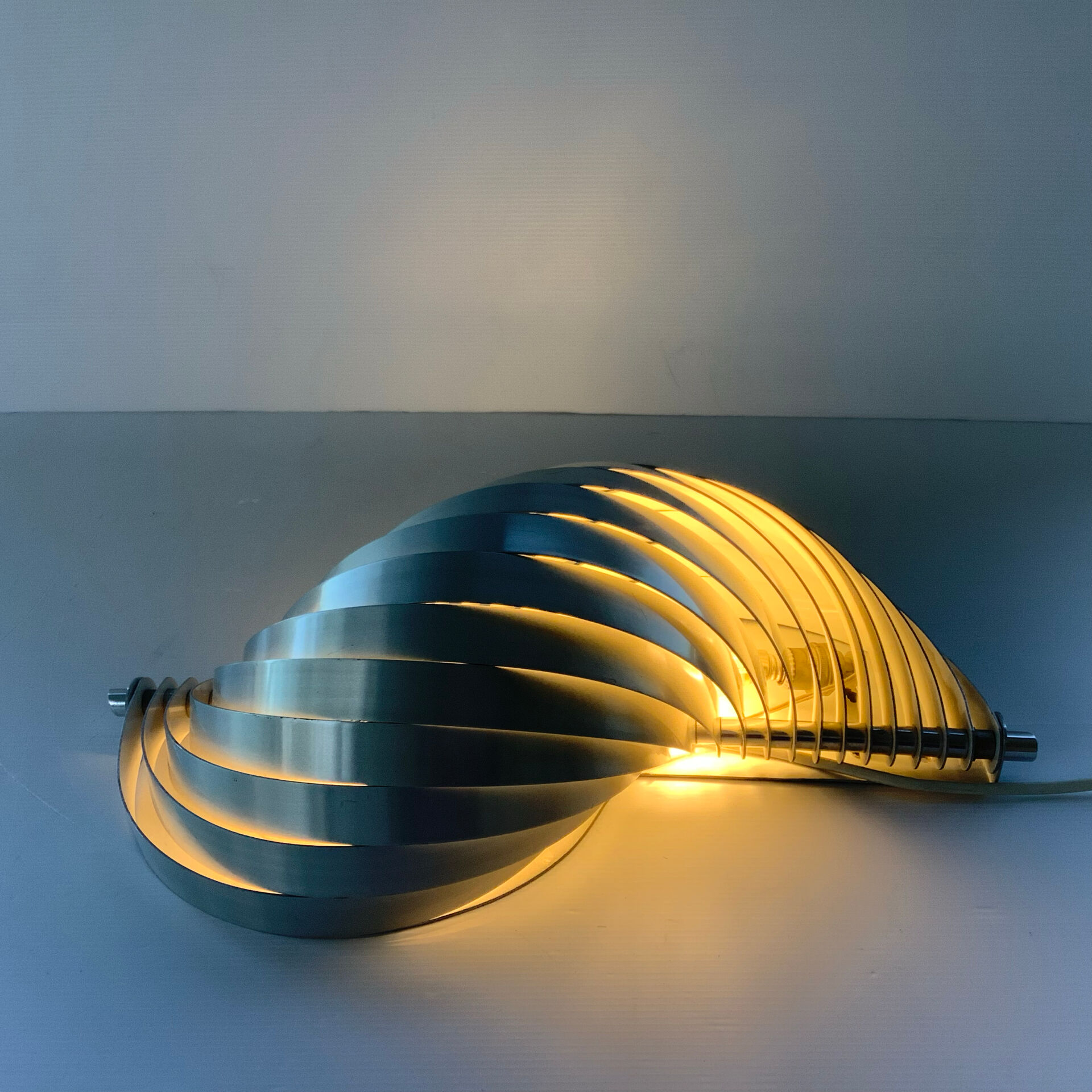 Henri Mathieu Applied Spiral Space Age 1970 France