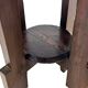Support de plante Art Déco table d'appoint design École d'Amsterdam minimaliste