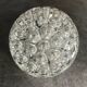 Old flower stick in molded glass 19 holes