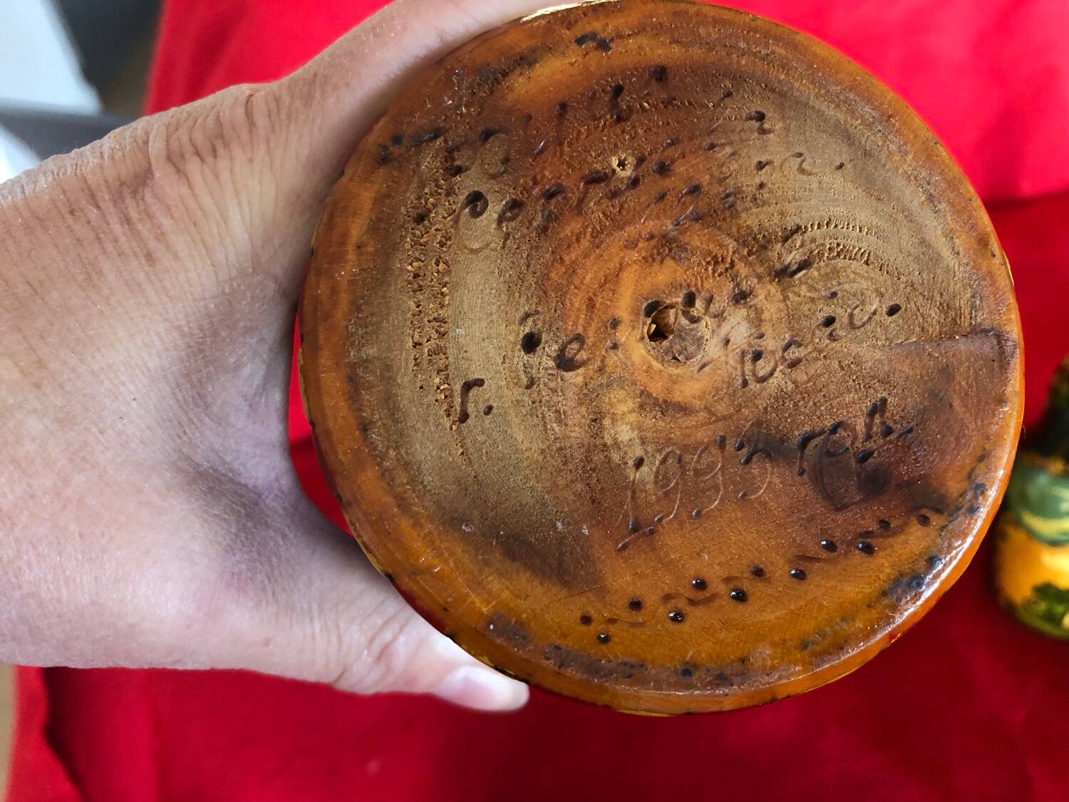 Old Russian nesting dolls