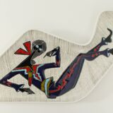 Pair of free-form dishes from Sesto di Fiamma, Italy, 1950s