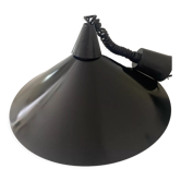 Black floor lamp