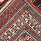 Vintage Indian Mahal handmade carpet 82cm x 156cm 1970s, 1C732