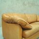 Swedish aniline leather sofa from IRE AB Skillingaryd Mobel, 1970s