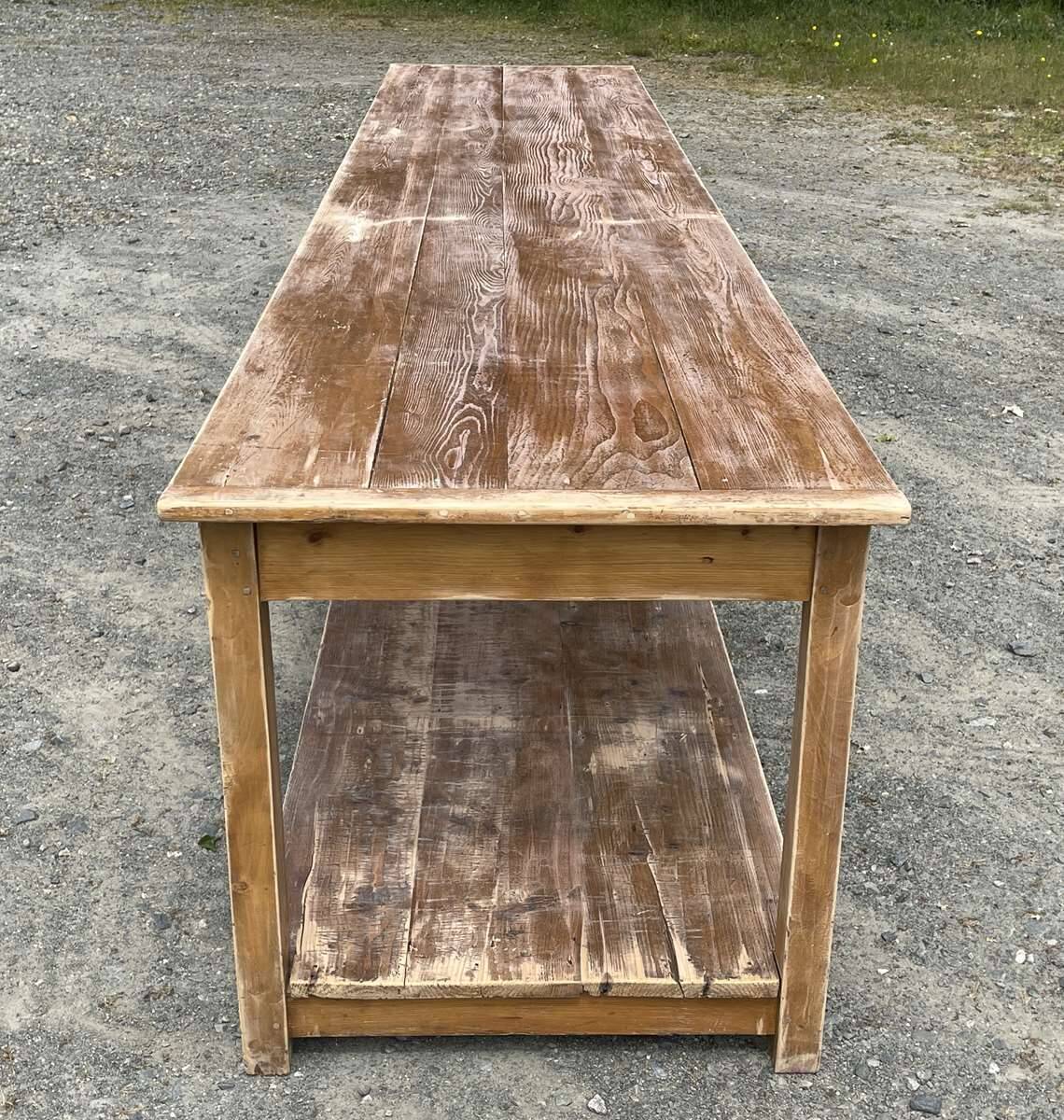 1930s fir draper table
