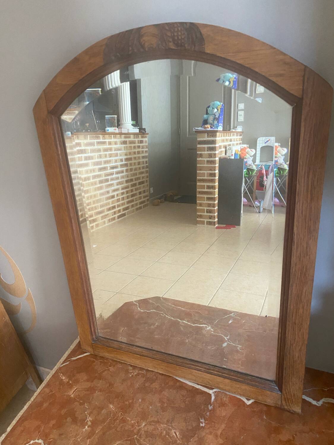 Very beautiful art deco mirror