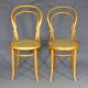 Two brand new caned No. 14 chairs, not Thonet (origin Germany)
