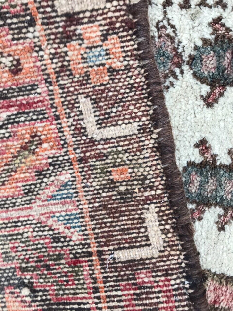 Vintage Persian carpet Hamadan 134x218 cm
