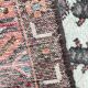 Vintage Persian carpet Hamadan 134x218 cm