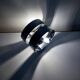 Vintage Table Lamp • Rings • Steel • Space Age • 1970