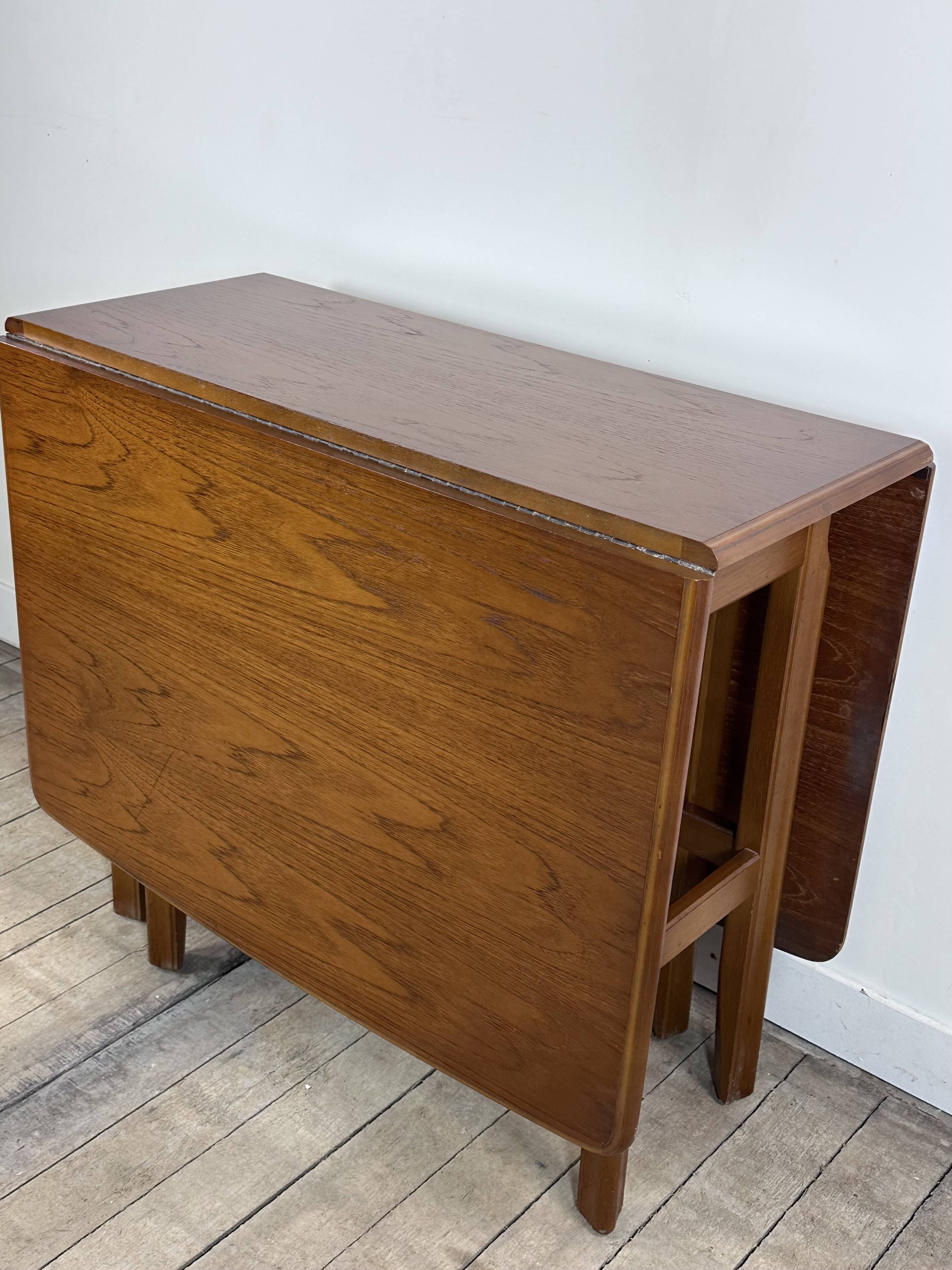 Vintage Meredew 1960 teak folding table