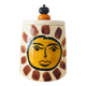 Hand-painted glazed ceramic box