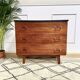 Commode pieds compas chant noir