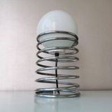 Vintage spiral table lamp 70s