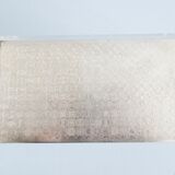 WMF box made of acrylic plexiglass and silver-plated lid, Sigrid Kupetz Design, jewelry box, napkin