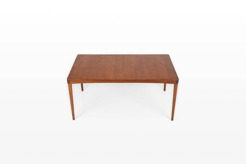 Extendable dining table by H.W. Klein for Bramin, 1960s