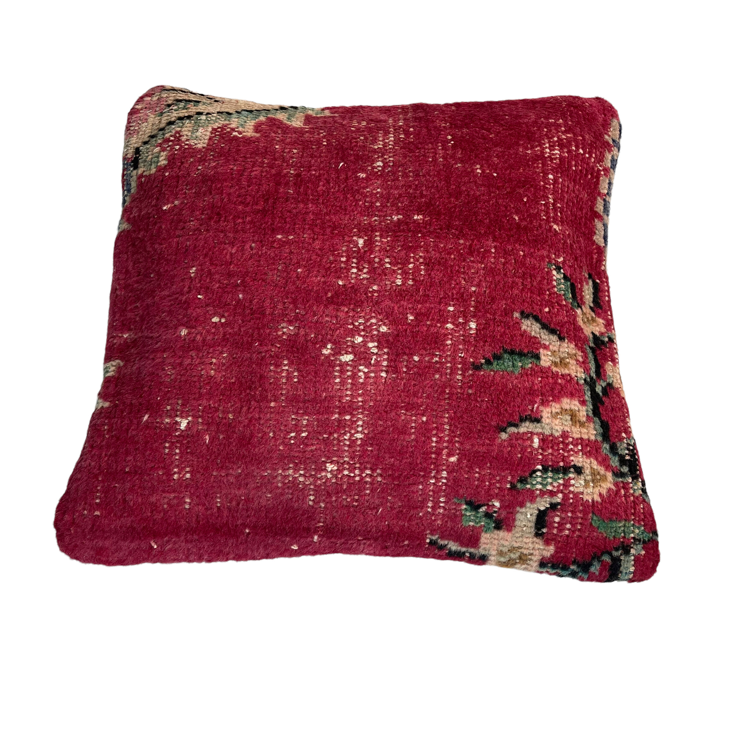 Housse de coussin de tapis turc vintage 45 x 45 cm