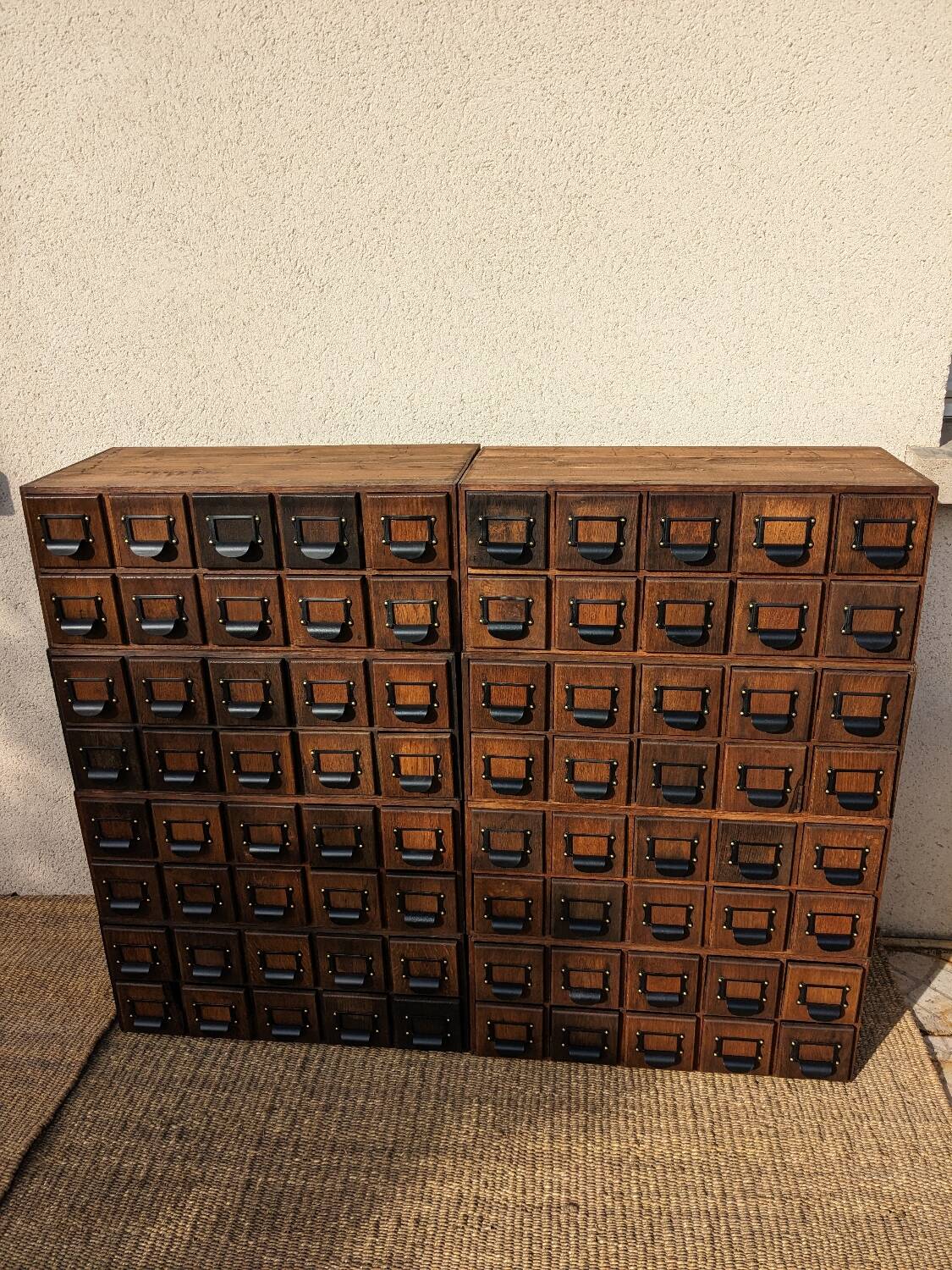 Trade furniture with drawers - cabinetmaker / apothecary furniture