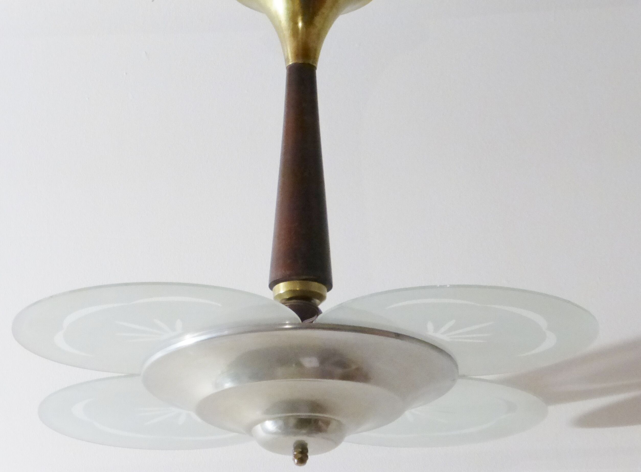 Magnificent chandelier Butterfly art deco years 20 / 30 vintage 20s 30s French art deco candlestick