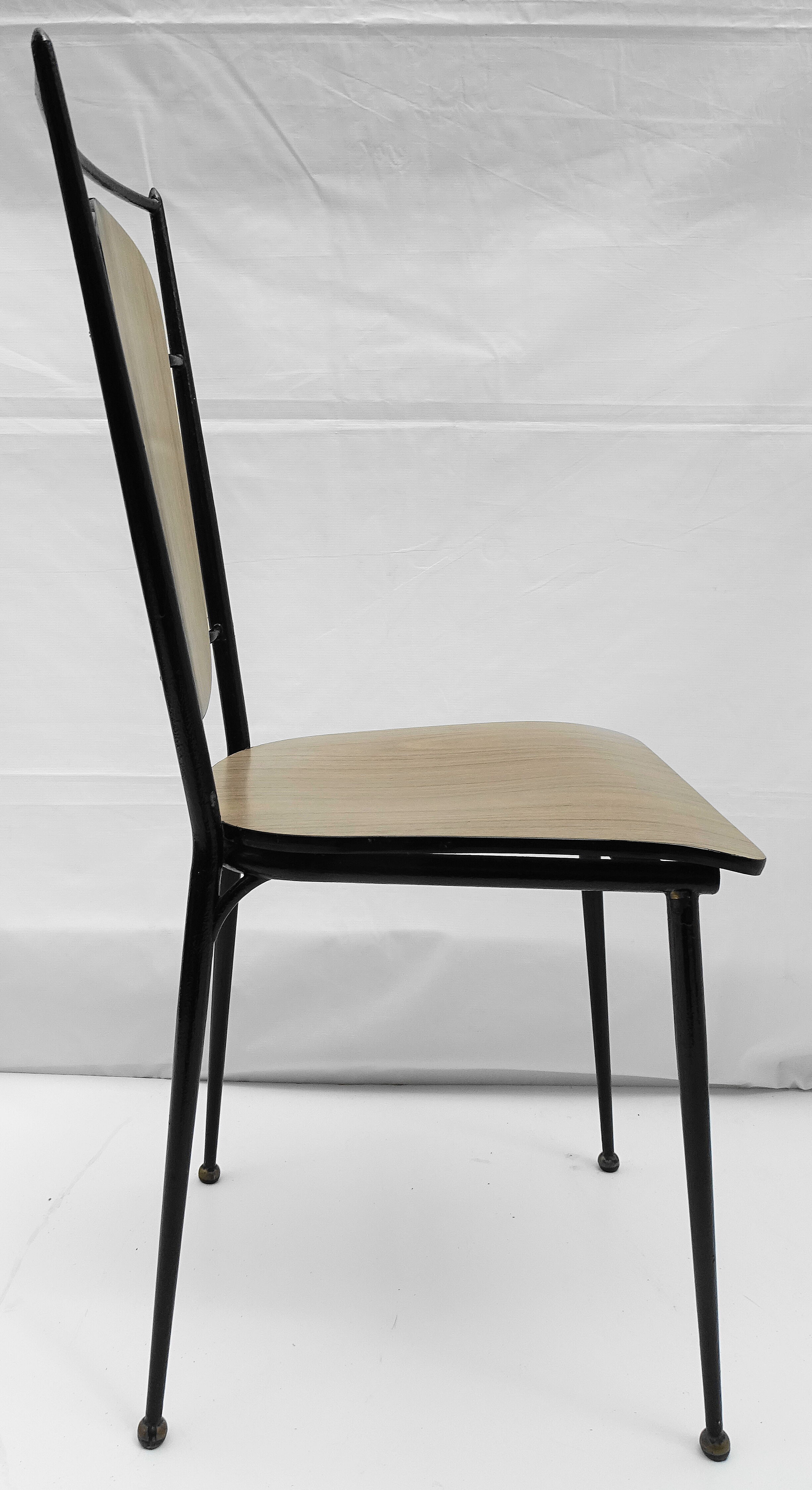 Lot de 6 chaises en formica