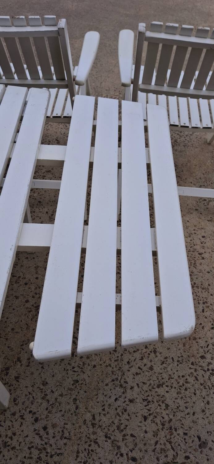 Antique garden furniture