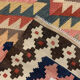 Handmade afghan kilim runner rug 100x279cm