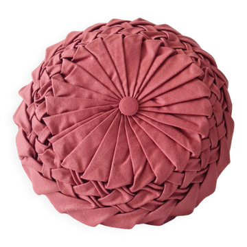 Coussin plissé
