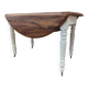 Console/table convertible in walnut