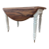 Console/table convertible in walnut