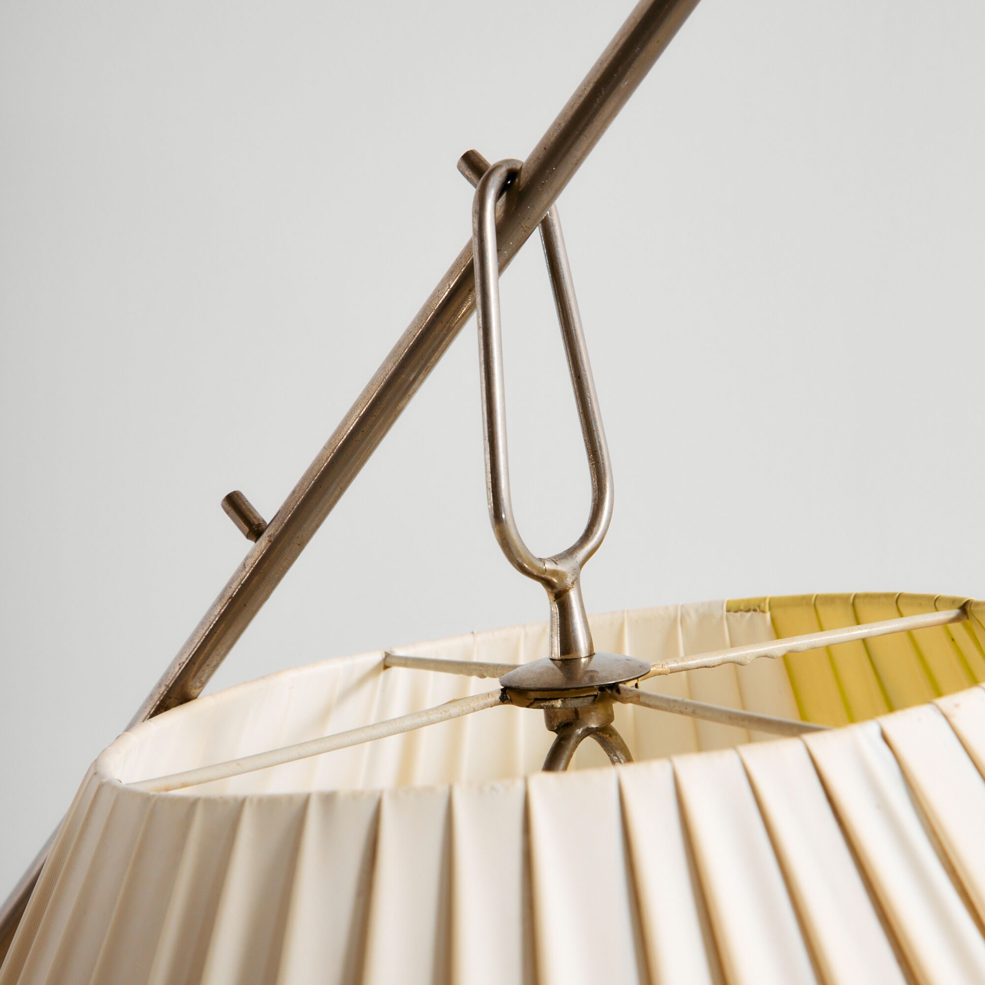 Metal floor lamp
