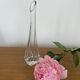 Soliflore vase H27cm signed Cristallerie Lorraine