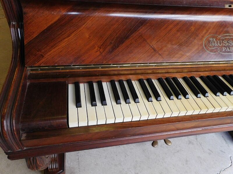 Piano Mussard Paris frame iron