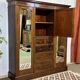 Armoire dressing anglaise en acajou 19ème