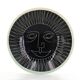 Ceramic vide poche by Jacques Pouchain, Sun with face, 1950s.
