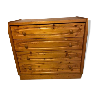 Chest of drawers solid pine