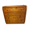 Chest of drawers solid pine