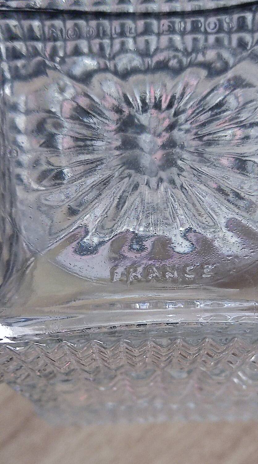 Large whisky decanter from France