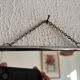 Vintage 1960s Arpin silver triptych barber mirror - 28 x 70 cm