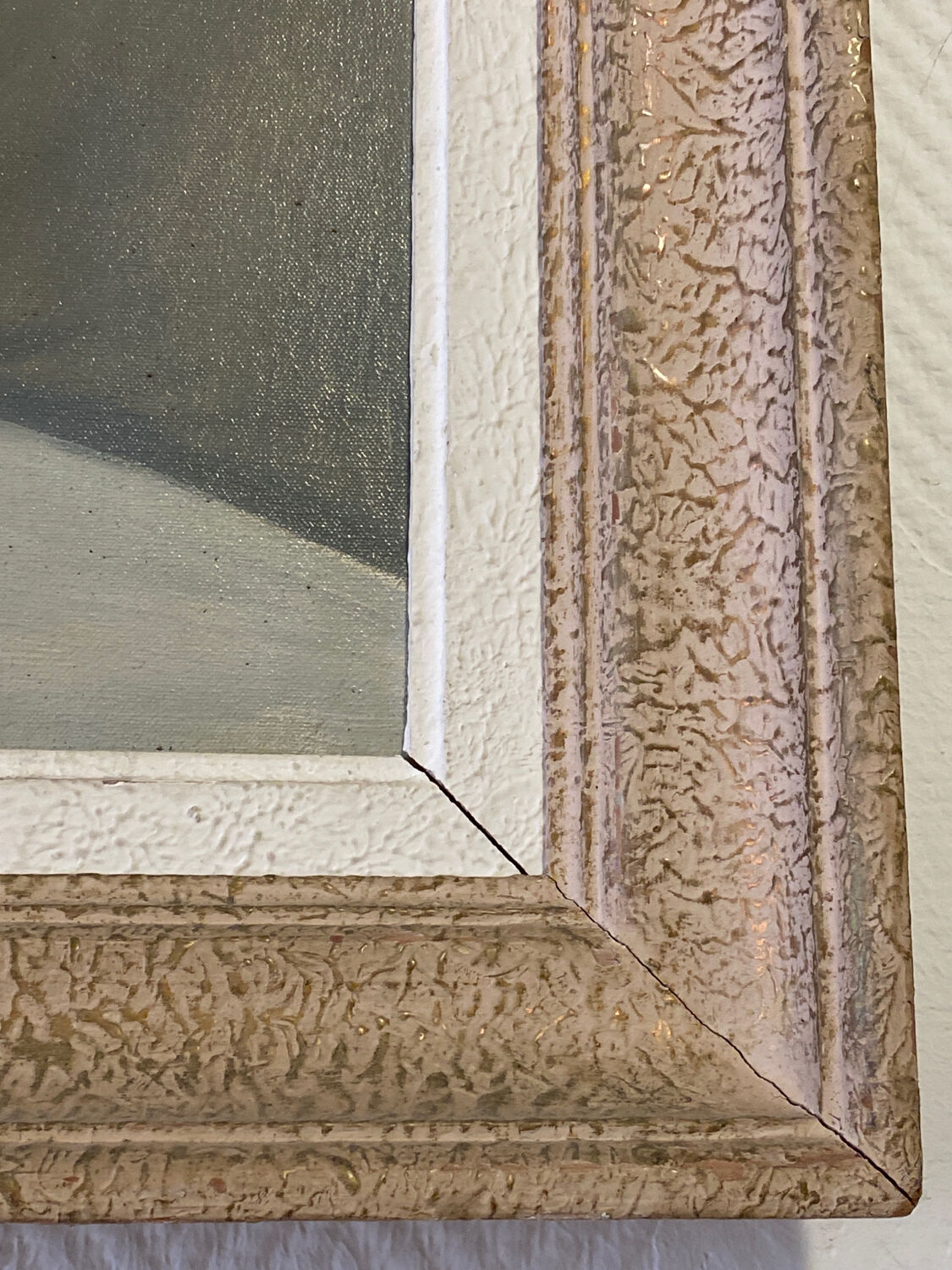 Painting vintage pink flowers