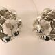 Pair of  Kare design table lamps model 62455 with chromed plastic bubbles