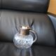 Orangeade carafe with ice cube compartment