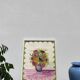 Oil painting on canvas, bouquet of flowers