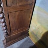 Large solid oak library