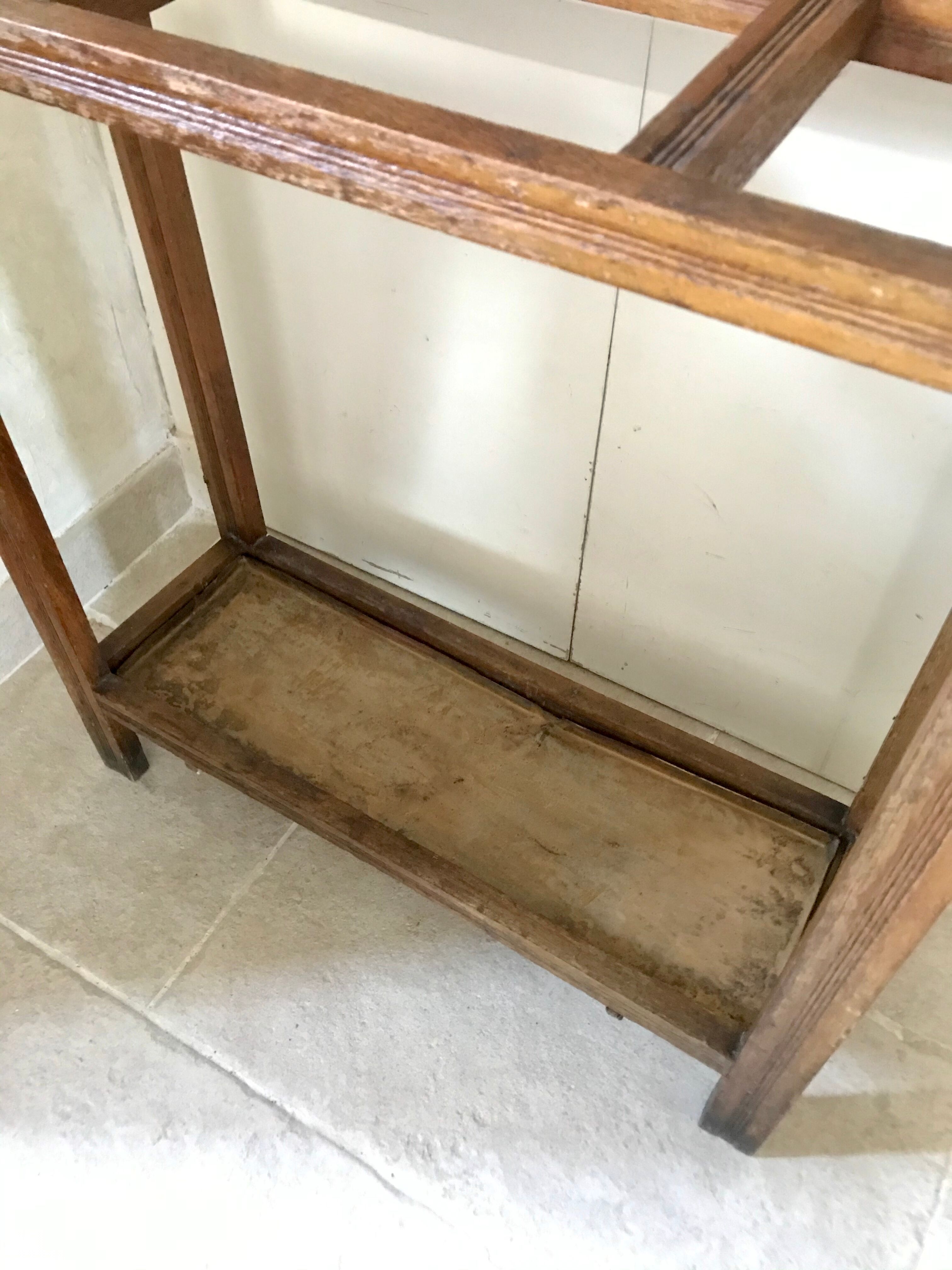 Clothing umbrella holder circa 1900