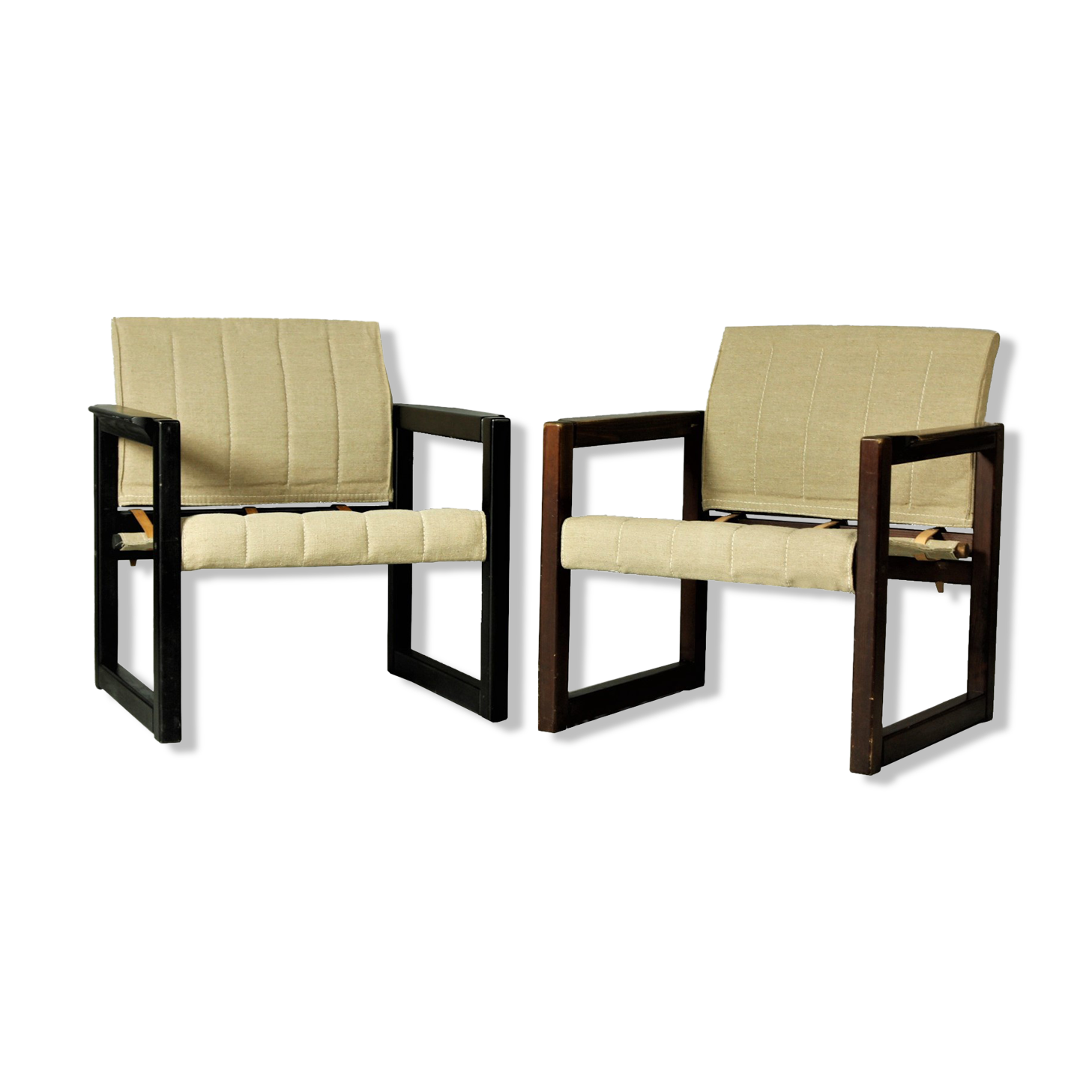 Pair of Easy Chairs by Karin Mobring for Ikea, 1970s