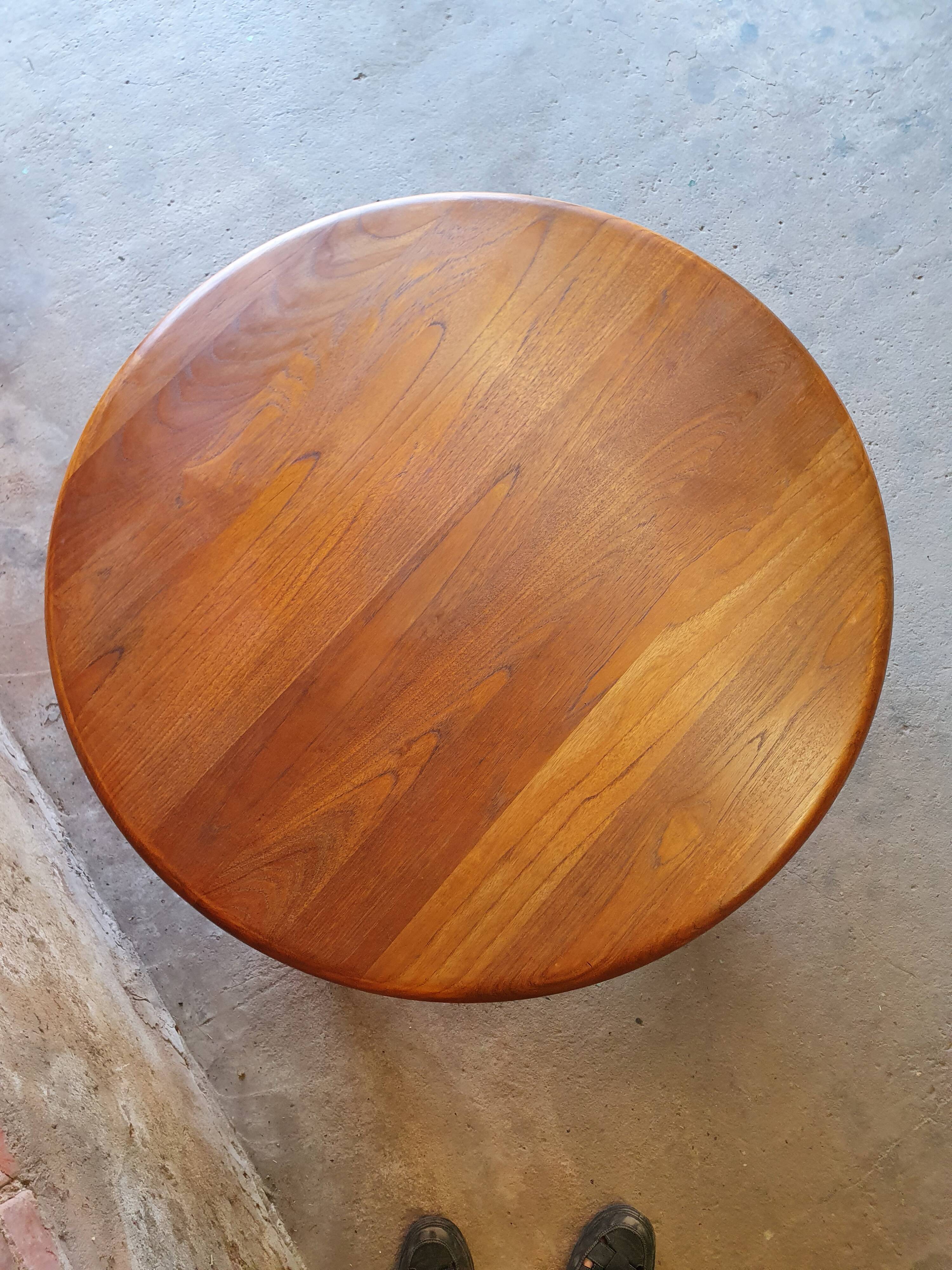 Teak coffee table Niels Bach, Denmark 1970