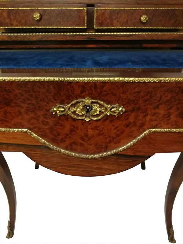 Cabinet de secrétaire de dame napoléon iii français du 19ème siècle