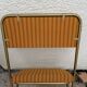 Set of 2 folding chairs lafuma 1960 1970